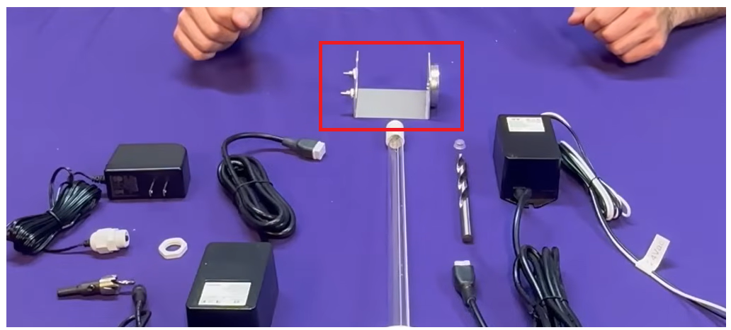 Magnetic Mounting Bracket/Holder for MAG18 HVAC UV-C System