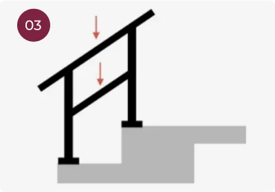 Attach the Middle and Top Rail