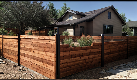 Installation Guide for Horizontal Wood Fence