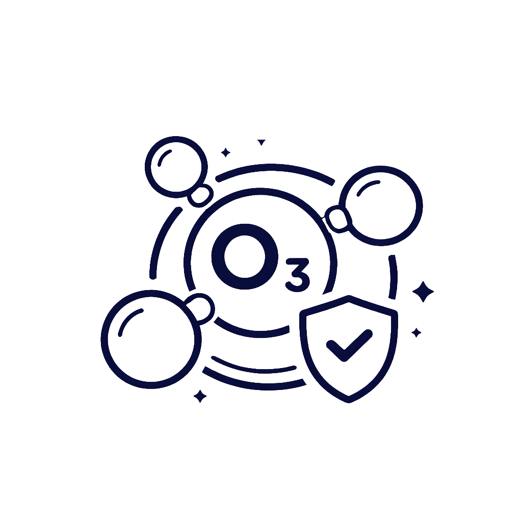 Ozone safety icon