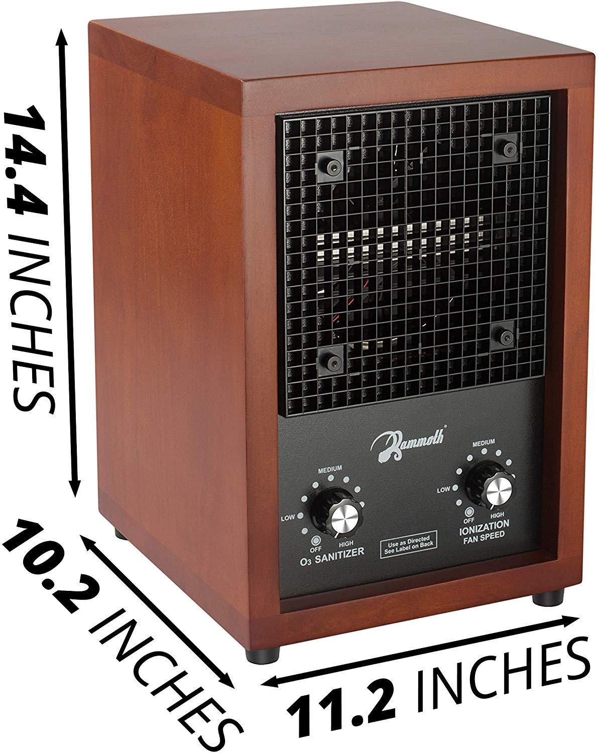 Mammoth Cherry Wood Adjustable Home Ozone Purifier