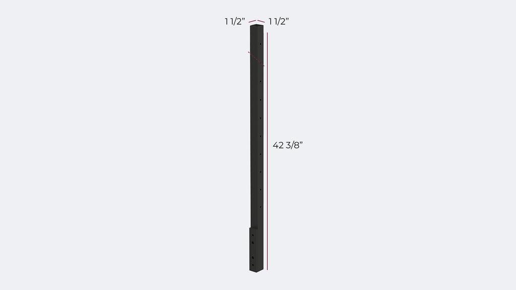 Side Mount Cable Rail Posts (1pc)