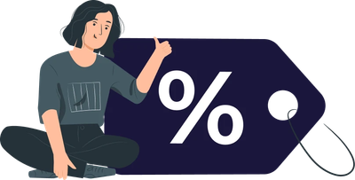 Special offer discount illustration