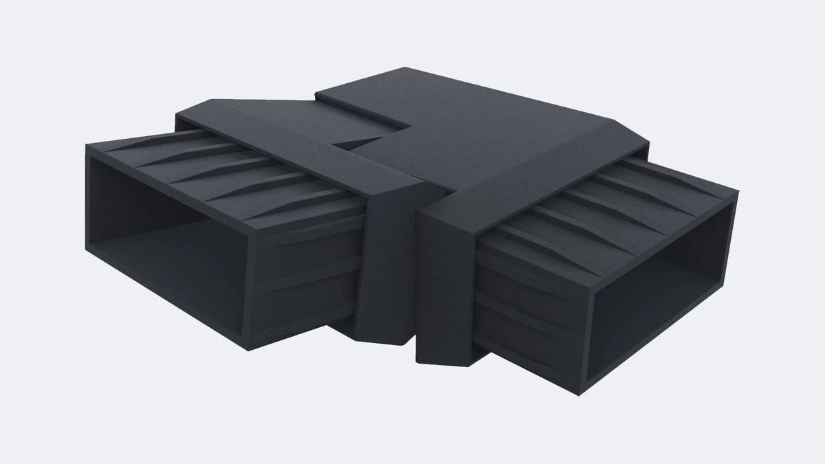 Corner Adjustable Top Rail Connector (Plastic) (1pc)