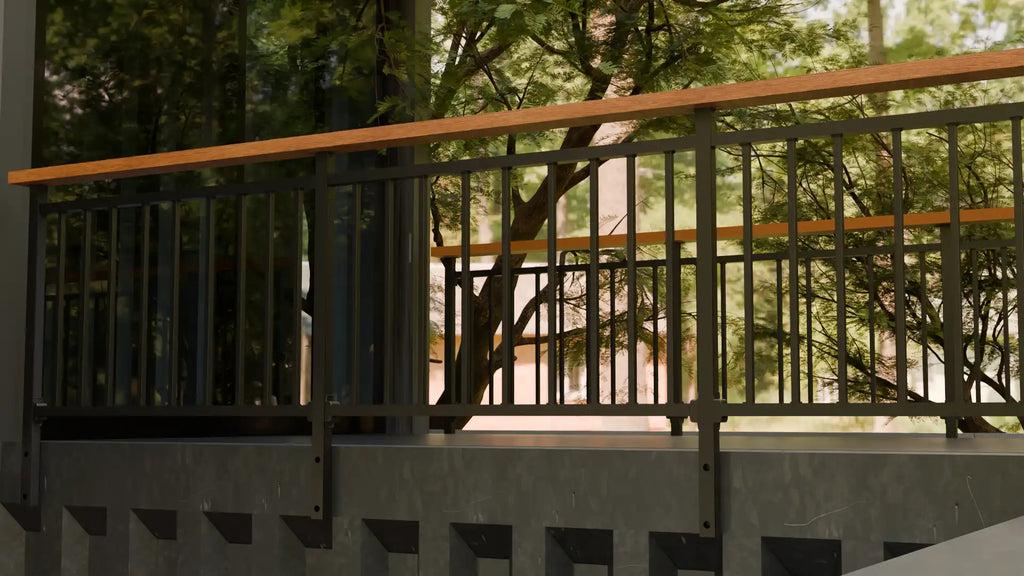 Side Mount Plain Posts (1pc)