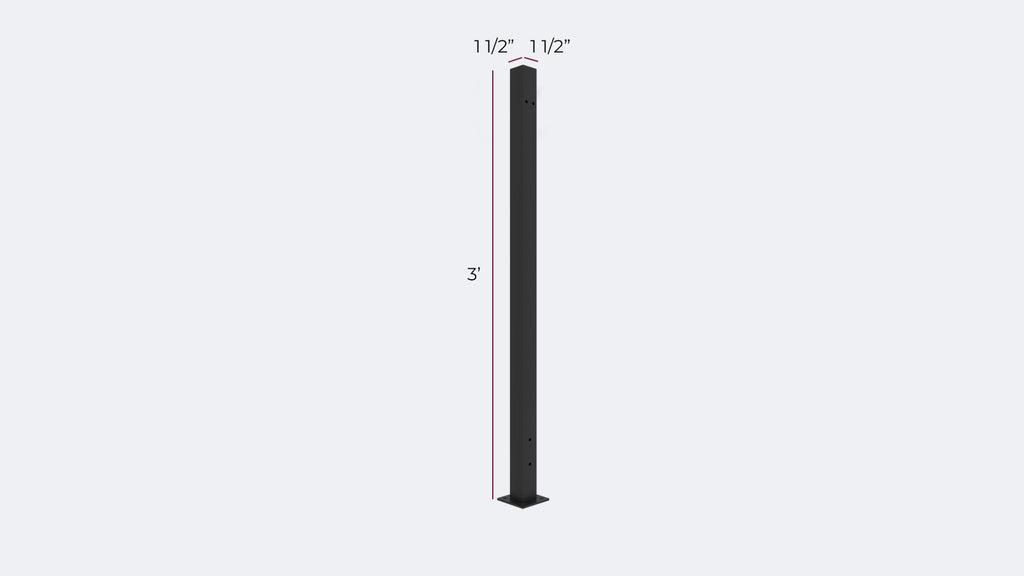 2 End Posts (V3) - 36" (1pc)