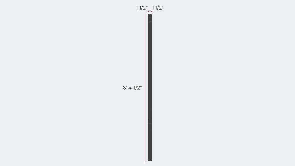 Ornamental Fence Kit Post (1pc)