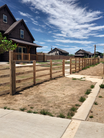 Split Rail Ranch Wood Fence