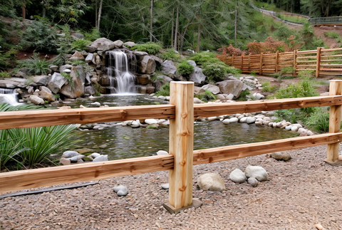 Split Rail Ranch Wood Fence