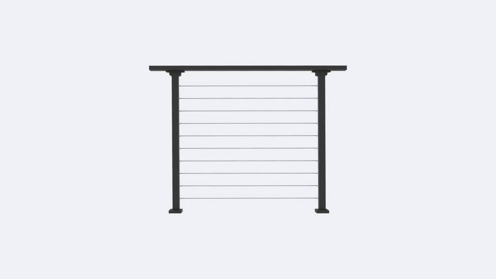 Cable Horizontal Handrail Kit (1pc)
