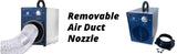Zackman Scientific Ozone Generator with Air Duct Connector