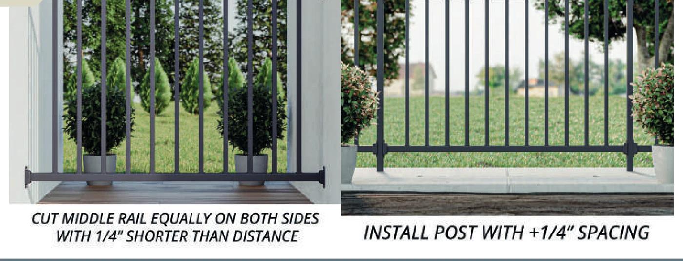Set out the run and the post positions