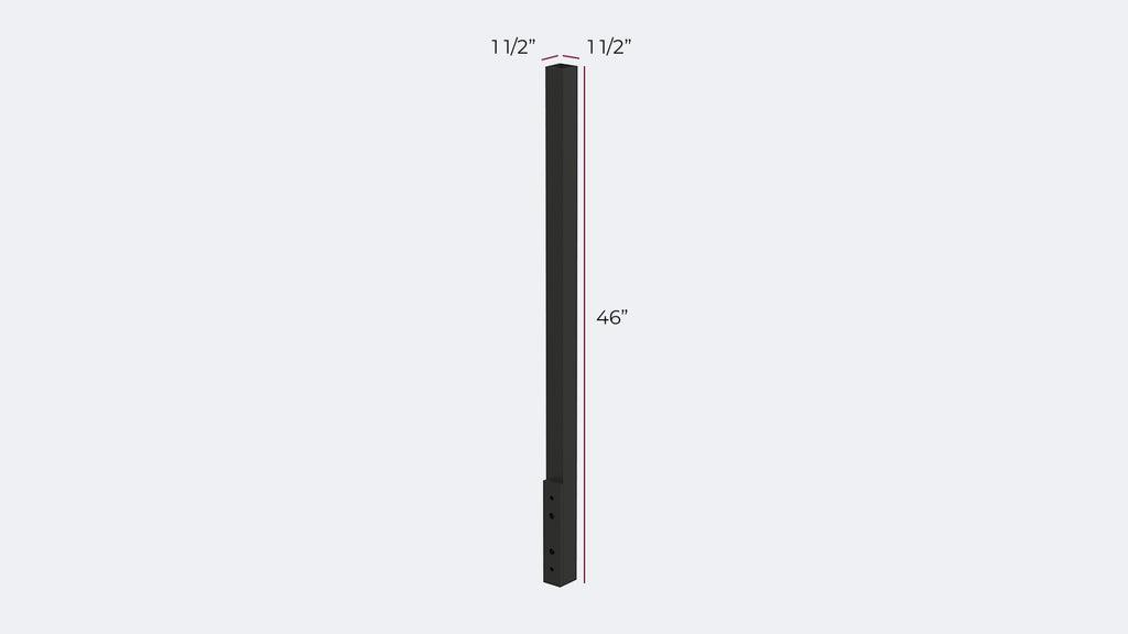 Side Mount Plain Posts (1pc)