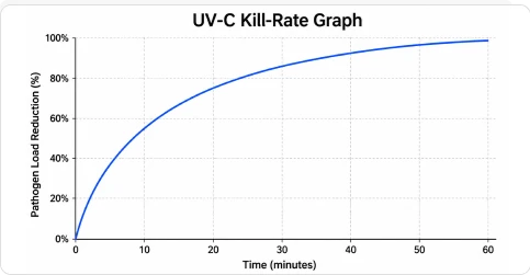 UV-C Kill-Rate Graph