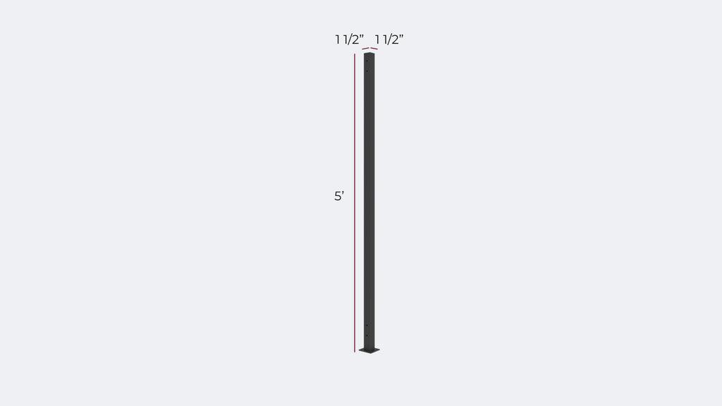 Ornamental Fence Kit Post (1pc)