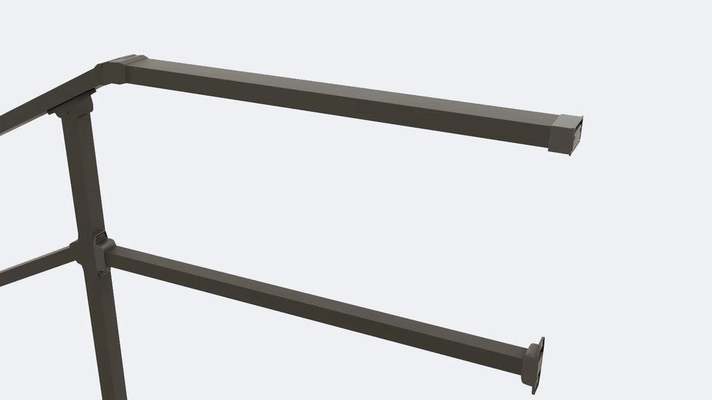 Stair Handrail Wall Extension (1pc)