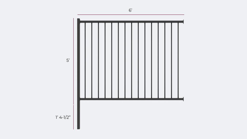 Ornamental Fence Kit (1pc)