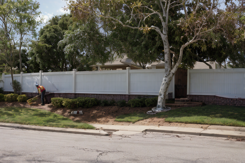 Vinyl Fencing Installation