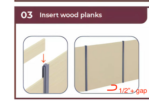 Installation Guide for Horizontal Wood Fence