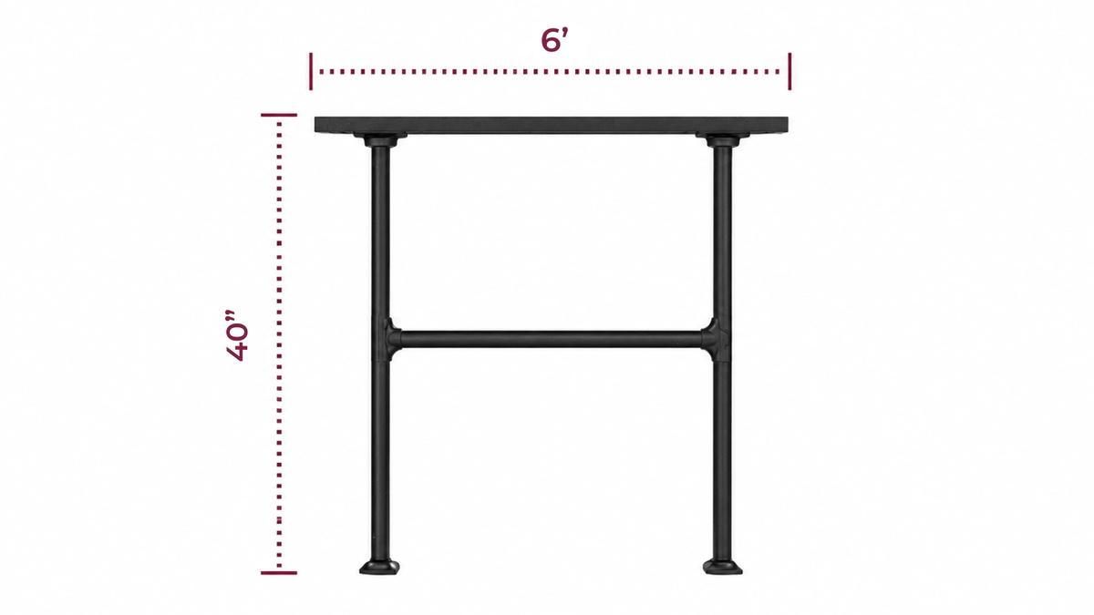 Horizontal Handrail Kit 6 40