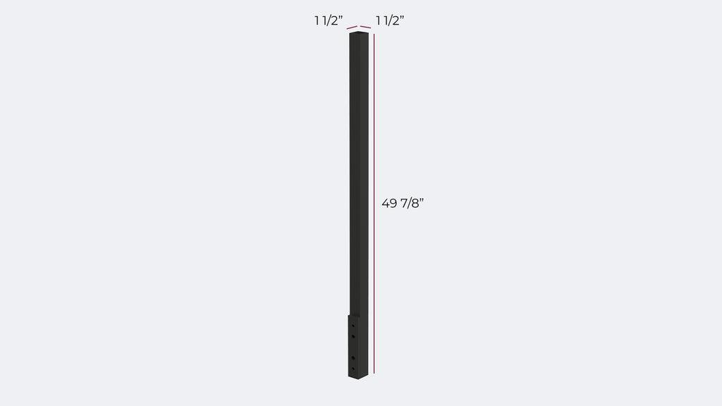 Side Mount Plain Posts (1pc)