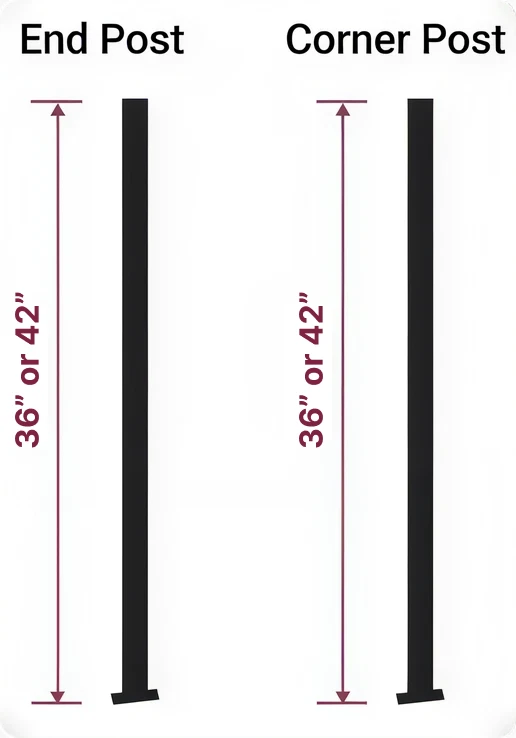 V3 Guard Rail Posts specs