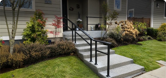 Stairs to Landing - Continuous Chain