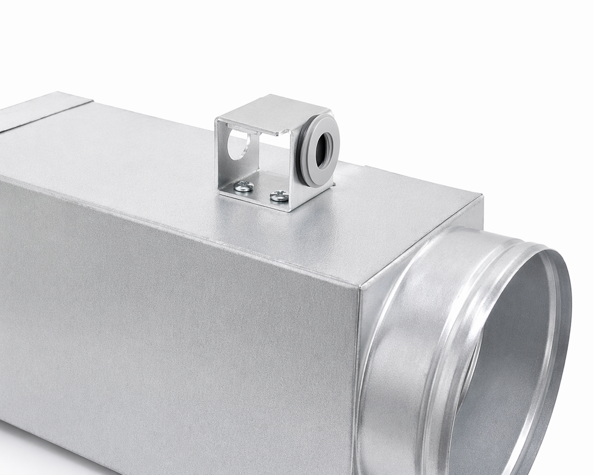 Non-magnetic duct mount