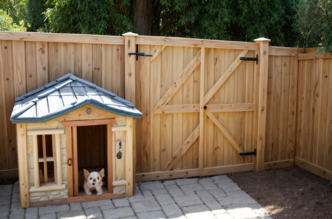 Standard Vertical Wood Fence