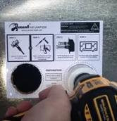 Step 1: Prepare the HVAC panel